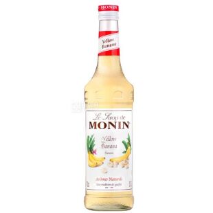 Monin Yellow Banana, 700 мл, Сироп для напоїв Жовтий банан, Монін, скло