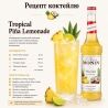 Monin Pina Colada, 700 мл, Сироп для напоїв Піна Колада, Монін, скло