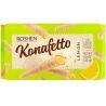 Roshen Konafetto, 140 г, Трубочки вафельні з Лимонною начинкою, Рошен Конафетто
