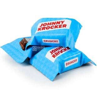 Roshen Johnny Krocker, 350 г, Конфеты вафельные с Кокосом, Рошен Джонни Крокер