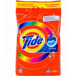 Tide Color, 8,1 кг., Пральний порошок для кольорового одягу, Тайд Аква-Пудра 
