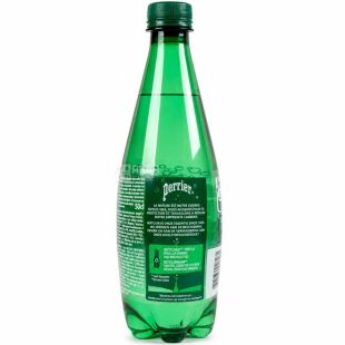 Perrier, 0,5 л, Пер'є, Вода мінеральна газована, ПЕТ