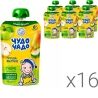 Чудо-Чадо, упаковка 16 шт. х 90 г, Пюре Яблуко-Груша, без цукру