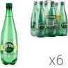 Perrier, 1 л, Упаковка 6 шт., Пер'є, Вода мінеральна газована, ПЕТ