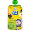 Чудо-Чадо, 90 г, Фруктове пюре Груша-Чорнослив, без цукру, з 5-ти місяців