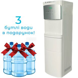 ViO X520-FCBG, Кулер с функцией газации воды, нижней загрузкой бутыли и компрессорным охлаждением