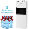ViO X77-FEC, Кулер для воды с электронным охлаждением, верхней загрузкой бутыли и шкафчиком, белый
