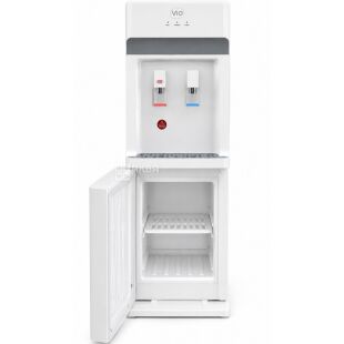 ViO X725-FCC, Кулер для воды с компрессорным охлаждением, верхней загрузкой бутыли и шкафчиком, белый