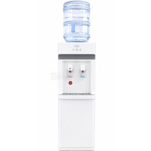 ViO X725-FEC, Кулер для воды с электронным охлаждением, верхней загрузкой бутыли и шкафчиком, белый