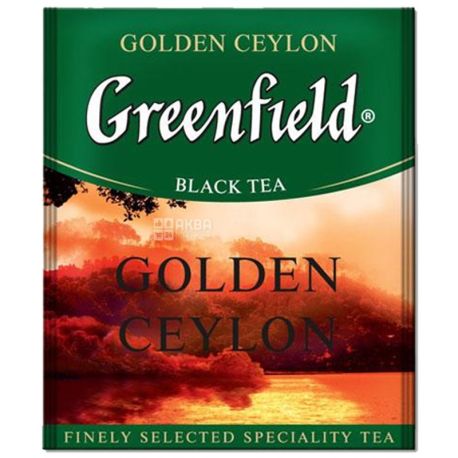 Greenfield, Golden Ceylon, 100 пак., Чай Гринфилд, Голден Цейлон, черный, HoReCa