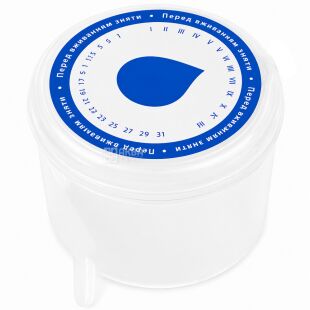 ViO 2К 2С-S, 1 шт., Пробка приварная для бутылей 18,9 л с силиконовым кольцом, прозрачная