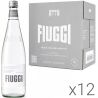 Fiuggi, Oligominerale, Упаковка 12 шт. х 0,75 л, Ф'юджі, Лікувальна мінеральна вода, негазована, скло