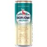 Borjomi Aromati, 0.33 л, Вода мінеральна сильногазована зі смаком Цитрусових та імбиру, Боржомі Ароматі, ж/б
