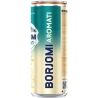 Borjomi Aromati, 0.33 л, Вода мінеральна сильногазована зі смаком Цитрусових та імбиру, Боржомі Ароматі, ж/б