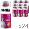 OSHEE Vitamin Complex, Упаковка 24 шт. х 0,25 л, Напиток изотонический газированный Апельсин-Манго, Оши, ж/б