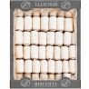 Biscotti Tutti-frutti, 2,1 кг, Біскотті Тутті-фрутті, Печиво здобне пісочне, з вишнево-яблучним повидлом