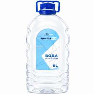 Дистиллированная вода, 5л Химэкспресс, ПЭТ