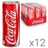 Coca-Cola, Упаковка 12 шт. х 0,33 л, Напій газований Кока-Кола, ж/б