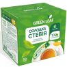 Green Leaf, 50 шт. х 4 г, Грін Ліф, Солодка стевія 1:1 з натуральним підсолоджувачем, в стіках, 0 ккал