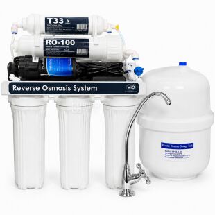 ViO HT-A1-75G, Under-sink reverse osmosis system with storage tank and faucet
