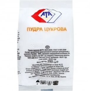 АТА, 250 г, Сахарная пудра