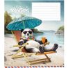 Школярик Cool vacation, 1 шт., Тетрадь в клеточку, 12 л., в ассортименте