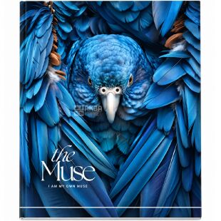 Школярик The Muse, 1 шт., Тетрадь в клеточку, 48 листов, в ассортименте