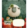 Школярик Fairytale Stories, 12 аркушів, Зошит у косу лінію, в асортименті