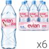  Evian, 1 л, Упаковка 6 шт., Евіан, Вода негазована, ПЕТ