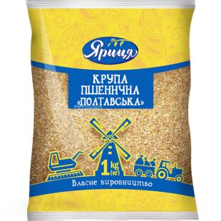 Яриця, 1 кг, Крупа пшенична Полтавська