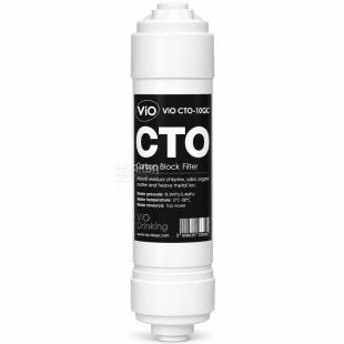 ViO CTO-10QC, 1 шт., Змінний вугільний картридж для пурифайєрів ViO P21 та P92