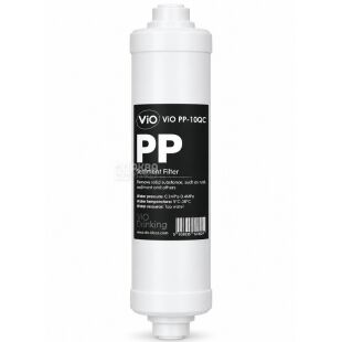 ViO PP-10QC, 1 pc., replacement mechanical cartridge for ViO P21 and P92 water purifiers.