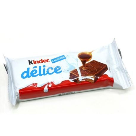 Kinder, пирожное бисквитное, Delice