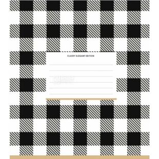 Shkolyaryk Elegant Edition, 1 pc., squared notebook, 24 sheets, assorted designs
