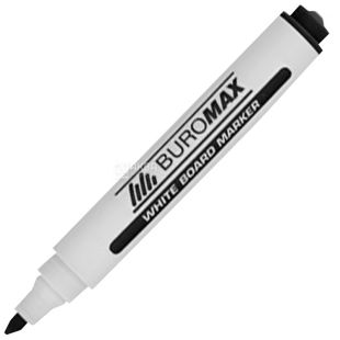 Buromax, Маркер для досок, Черный, 2-4 мм, 1 шт.