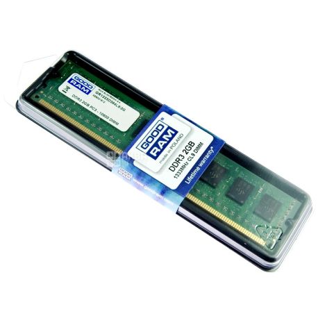 Goodram, 2 Гб, оперативная память, DDR3, 1333 мГц