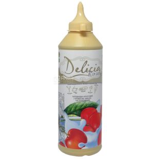 Delicia, Вишня, 600 г, Делиция, топпинг с фруктовым ароматом