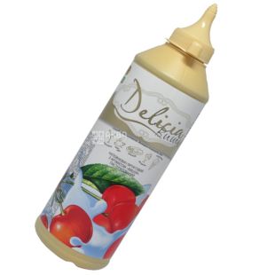 Delicia, Вишня, 600 г, Делиция, топпинг с фруктовым ароматом