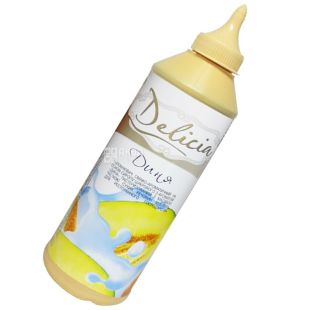 Delicia, Дыня, 600 г, Делиция, топпинг с фруктовым ароматом