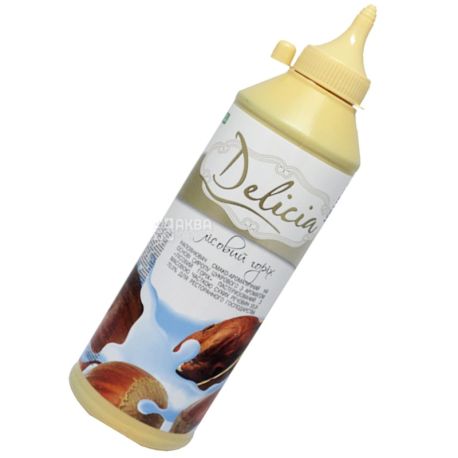 Delicia, Лесной орех, 600 г, Делиция, топпинг, ароматизированный