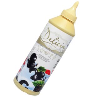Delicia, Лесные ягоды, 600 г, Делиция, топпинг с фруктовым ароматом