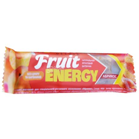 Витапак, Fruit Energy, 30 г, Фрут Энерджи, Батончик Абрикос