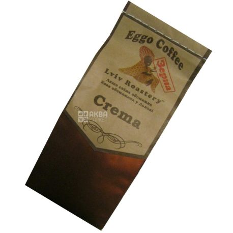 Eggo Coffee Crema, Кофе в зернах, 200 г