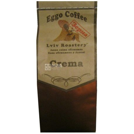 Eggo Coffee Crema, Кава зернова, 200 г