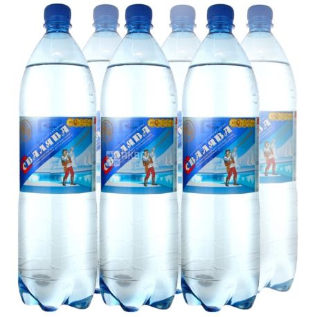 Svalyava, pack of 6 pcs. 1.5 l each, carbonated water, PET, PAT
