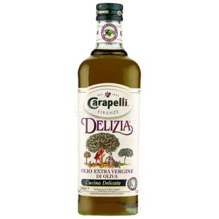 Carapelli Delizia, 1 л, Масло оливковое, стекло
