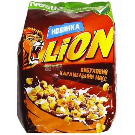 Nestle, 250 г, готовый завтрак, Lion