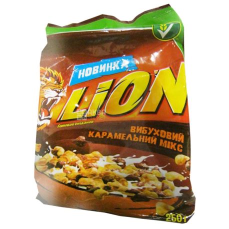 Nestle, 250 г, готовый завтрак, Lion