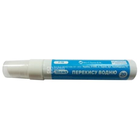 Lіkol, 20 ml, hydrogen peroxide, Vial-pencil, 3%, PET