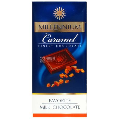 Millenium Favorite, 100 г, молочный шоколад, Caramel